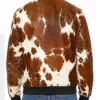 Mens Bomber Cowhide Leather Jacket