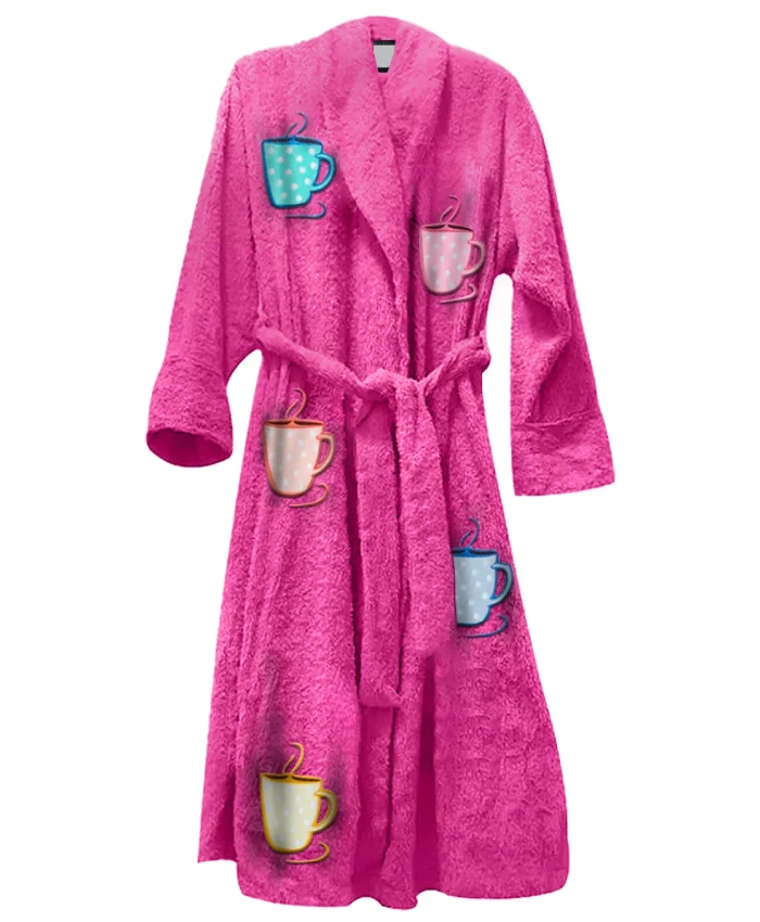 Mug Life pink Bathrobe