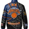 Jeff Hamilton x New York Knicks 2026 NBA Leather Jacket