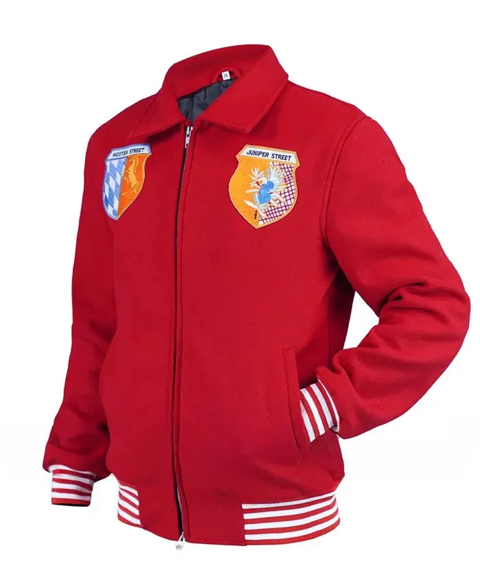 NYC 2026 BTS Kim Taehyung Red Jacket Front 1