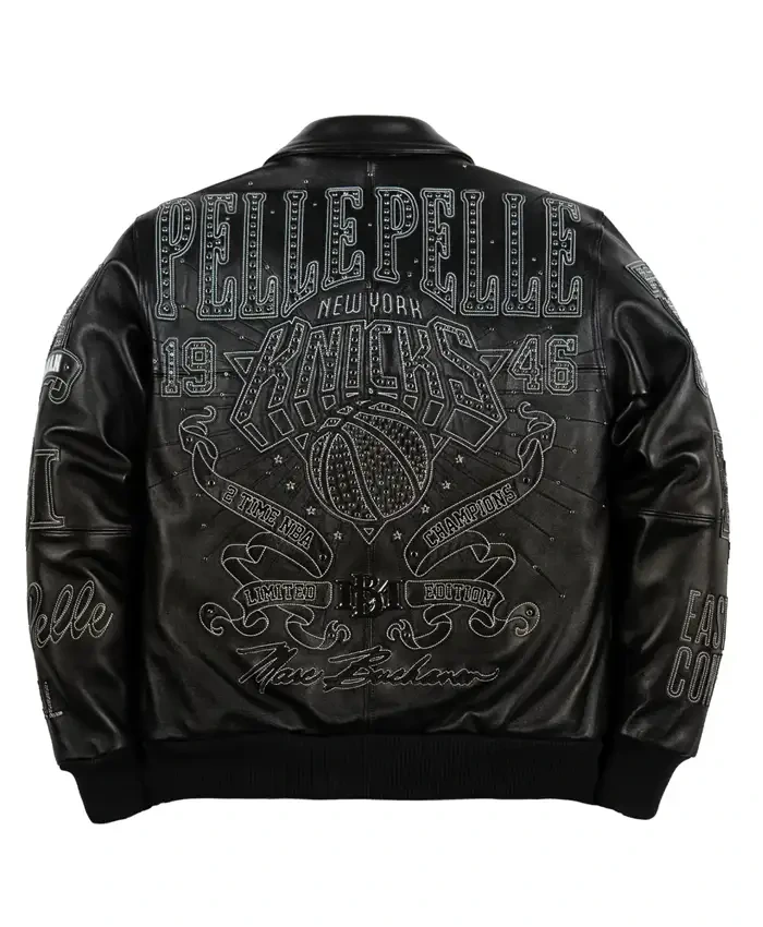Shop Pelle Pelle New York Knicks Jacket