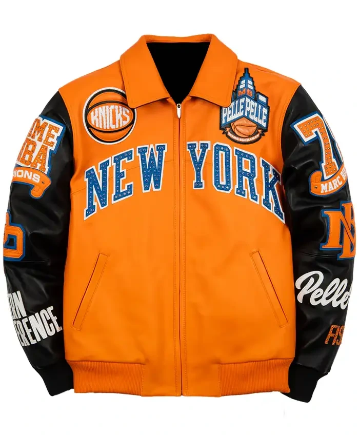 Orang Pelle Pelle New York Knicks Jacket