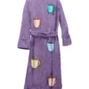 Mug Life Bathrobe in purple