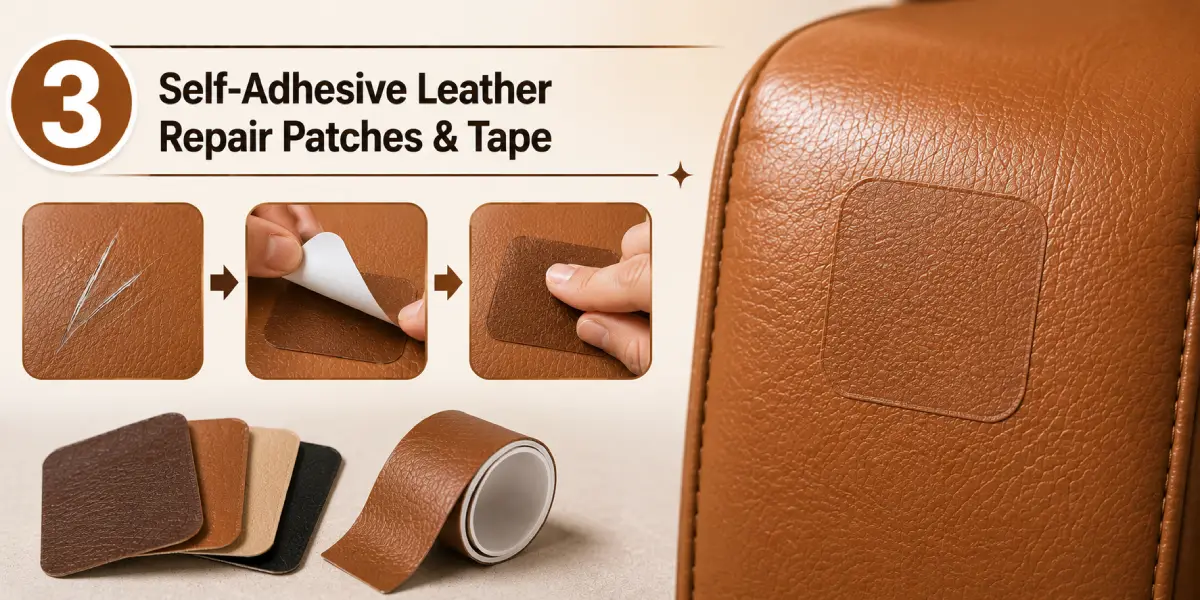 How to Repair Cat Scratches on Faux Leather Self-Adhesive Leather Repair Patches