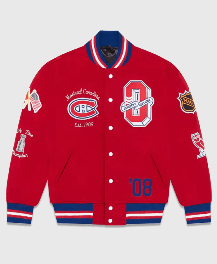 OVO Montreal Canadiens Varsity Jacket for sale