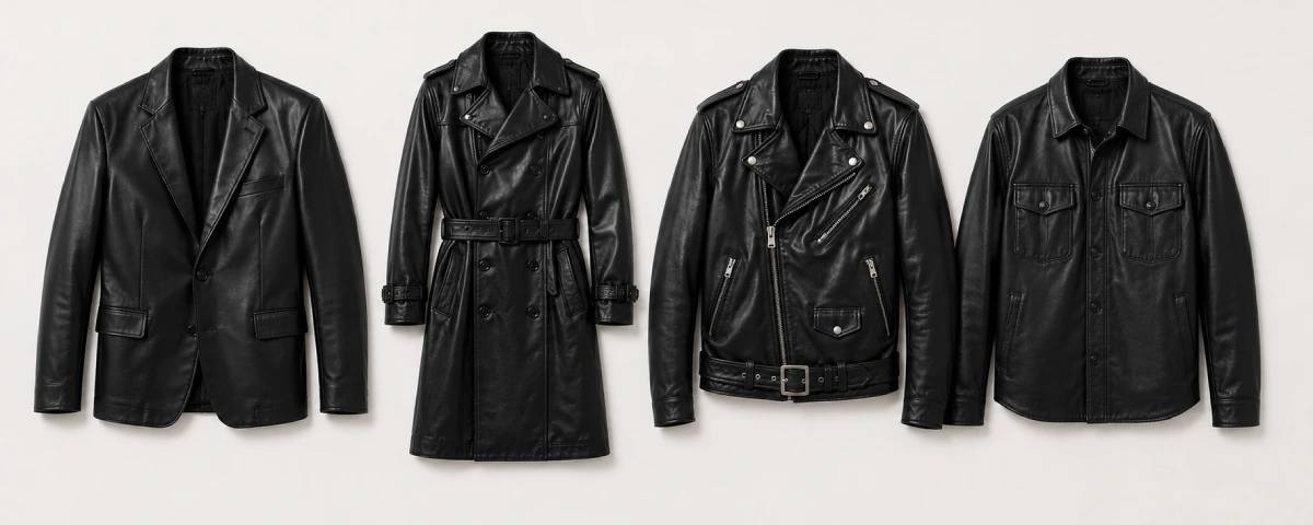 Tailored and Fashion-Forward types of Leather Jackets