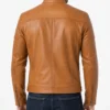 Shop Mens Tan Leather Motorcycle Jacket​
