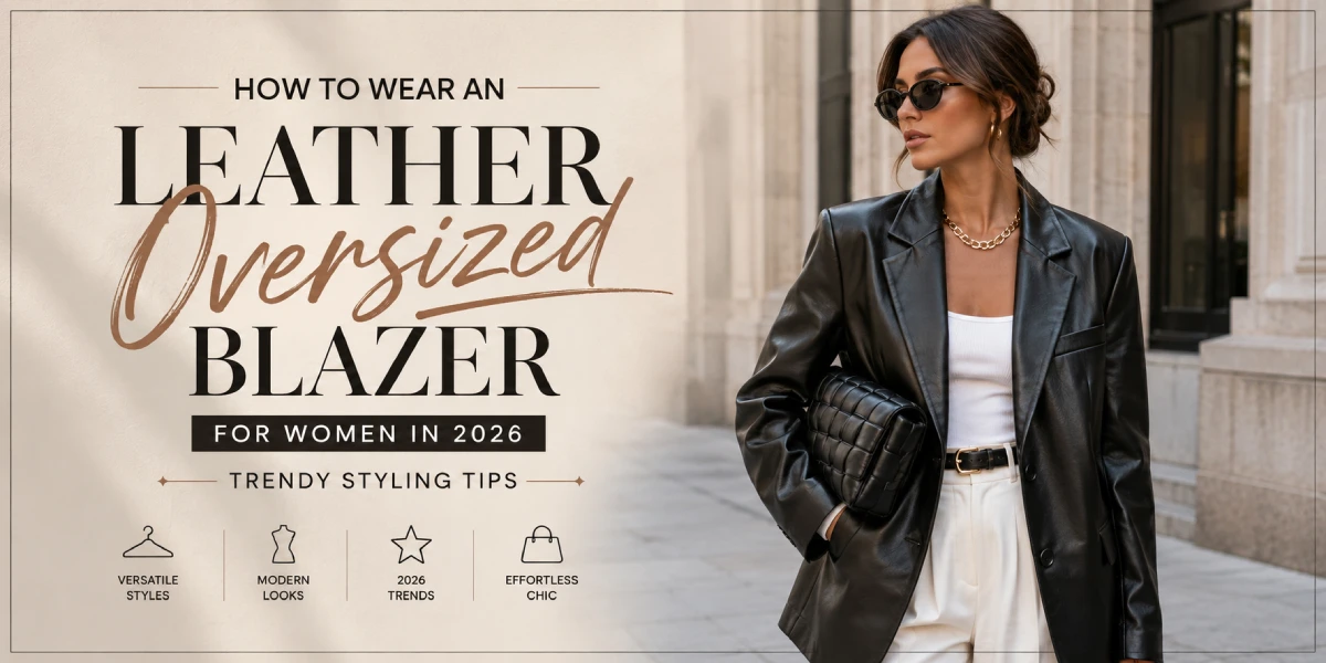 How to Wear an Oversized Blazer for Women In 2026