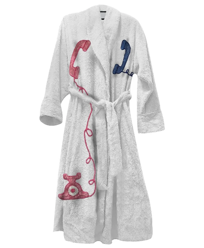 Classic Connection white robe