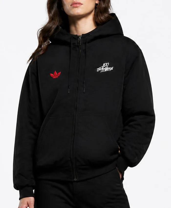 100 Thieves x Adidas Originals Track Jacket Womens