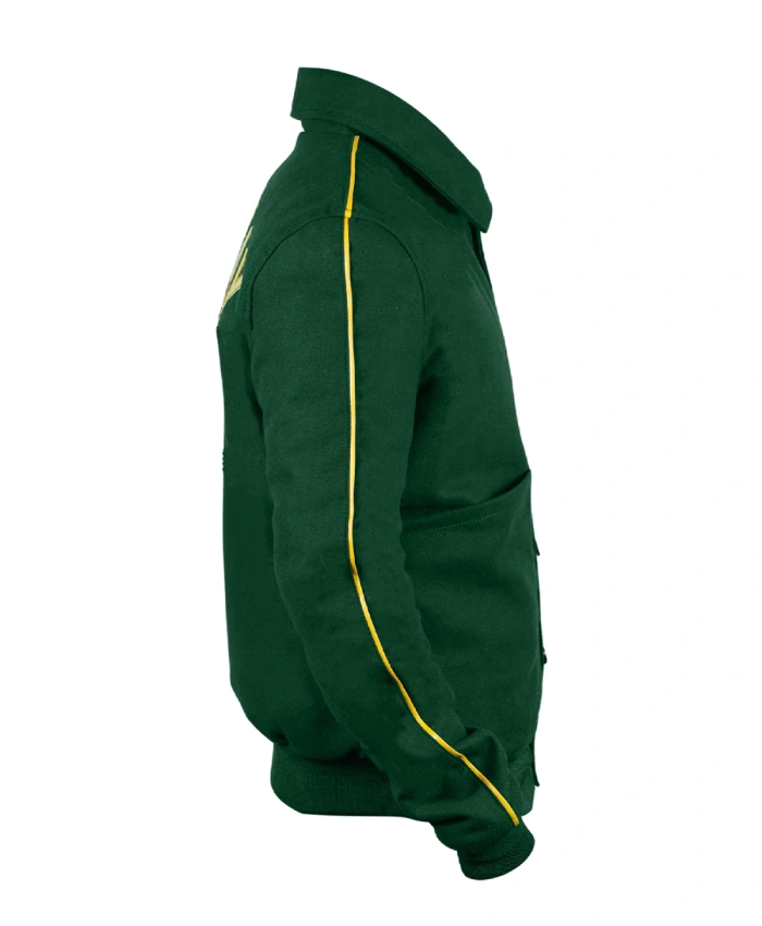 1952 Green Bay Packers Green Wool Varsity Jacket For Men Women