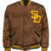 1969 San Diego Padres Brown Varsity Jacket