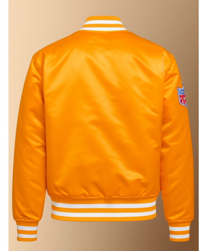 1980s Tampa Bay Buccaneers Creamsicle Bomber Jacket - Image 2