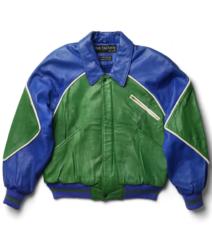 1991 Pelle Pelle World Peace Leather Jacket