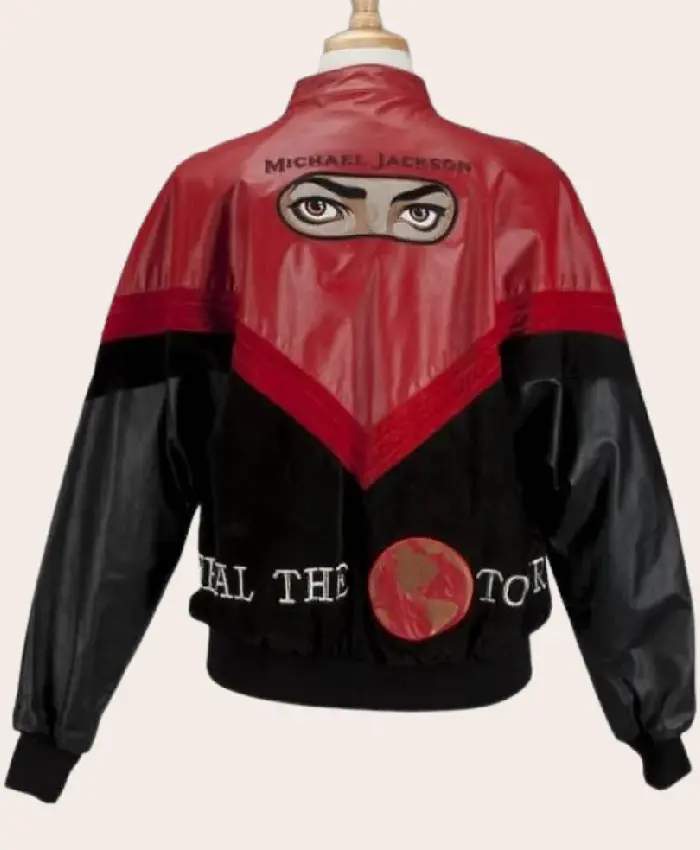 1992 Heal The World Dangerous Tour Michael Jackson Leather Jacket Sale