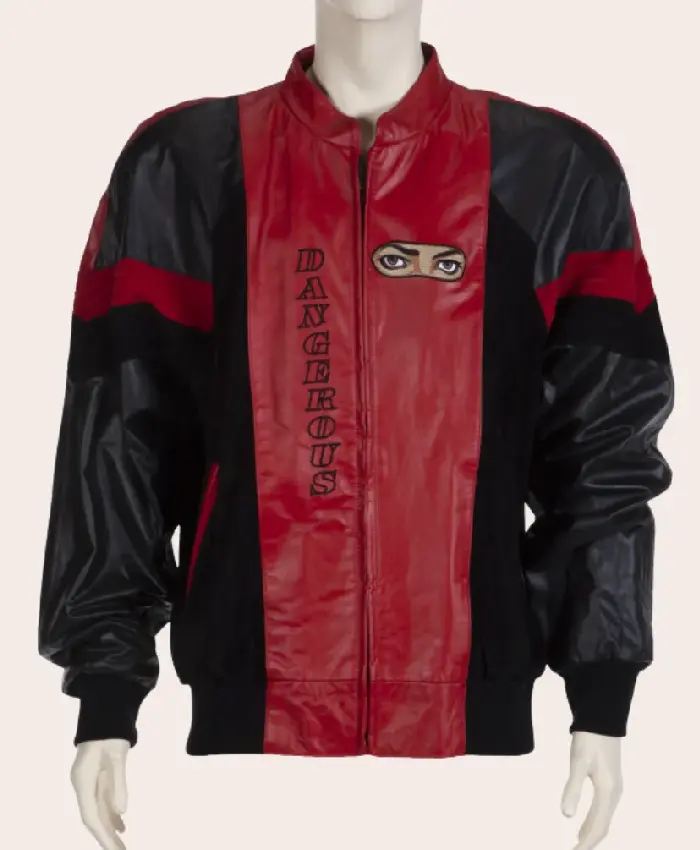1992 Heal The World Dangerous Tour Michael Jackson Leather Jacket