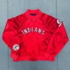 2000s Cleveland Indians Cooperstown Collection Bomber Jacket