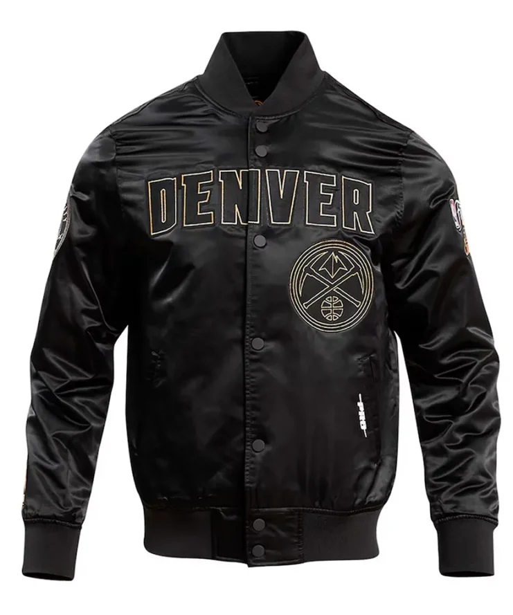 2023 Finals Champions Denver Nuggets Black Jacket