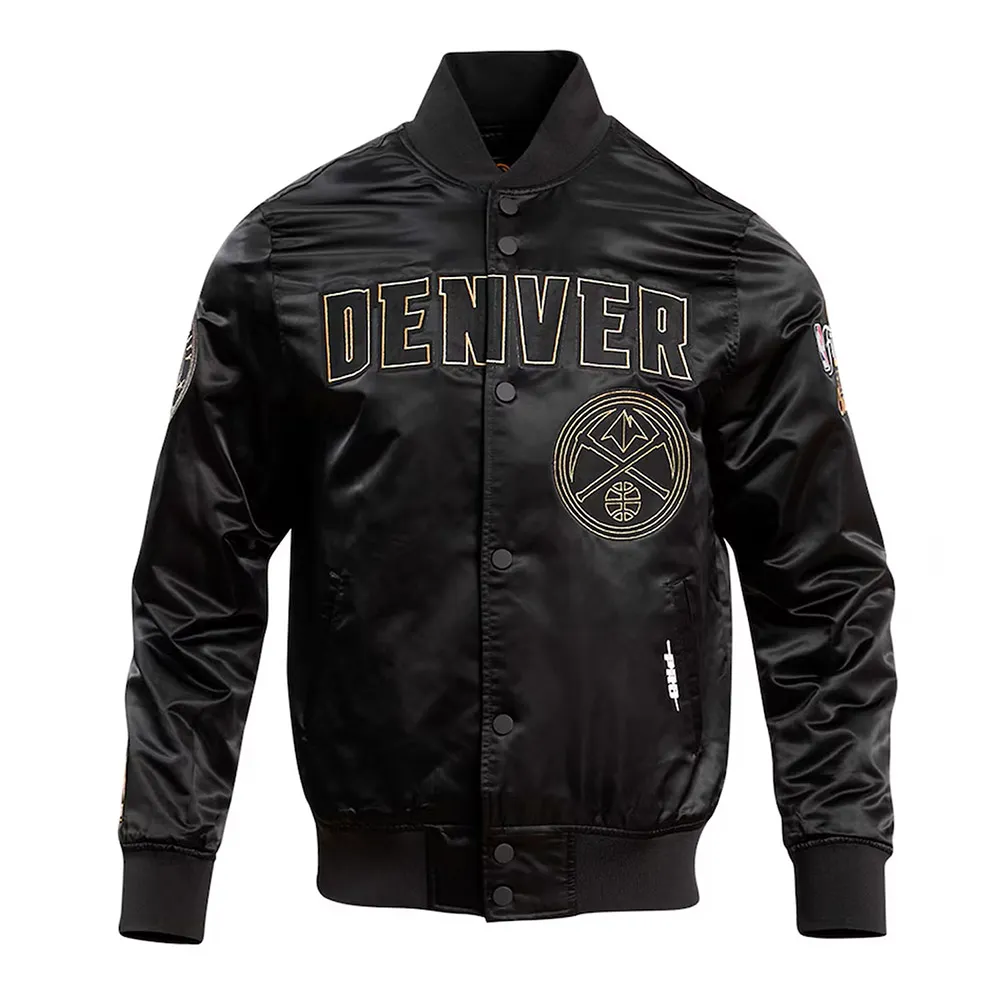 2023 Finals Champions Denver Nuggets Black Jacket