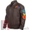 2023 Tv Series Ahsoka Sabine Wren Natasha Liu Bordizzo Brown Leather Jacket