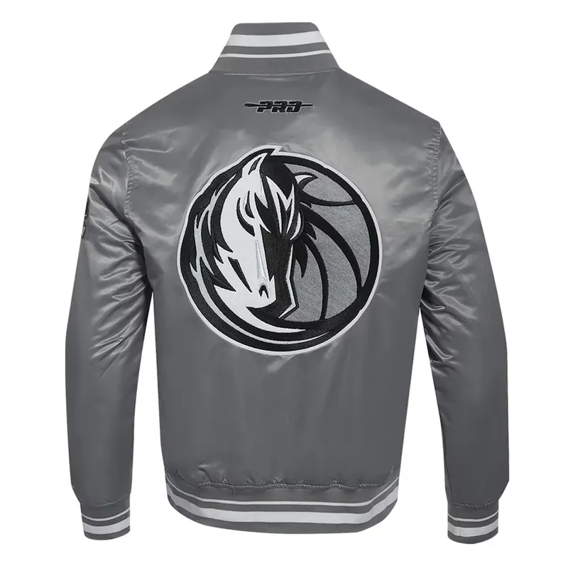 2024 25 Dallas Mavericks City Edition Chenille Jacket Back