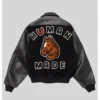 2025 Human Made Stadium Varsity Black Jacket