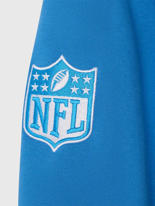 2025 OVO Los Angeles Chargers Waffle Lined Hoodie Blue