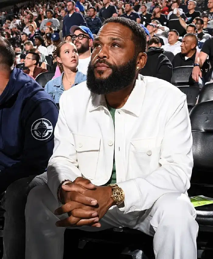 Anthony Anderson Play In Tournament 2026 White Jacket - Image 3