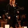 2026 Grammy Awards Performance Reba McEntire Black Long Coat