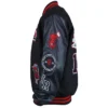 2026 Jordan X Levis Letterman Varsity Jacket In Black