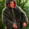 3rd Rock From The Sun French Stewart Fur Reversible Coat