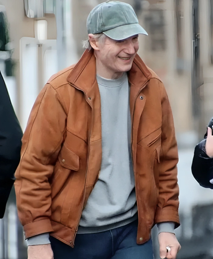 4 Kids Walk Into a Bank 2026 Liam Neeson Jacket - Image 2