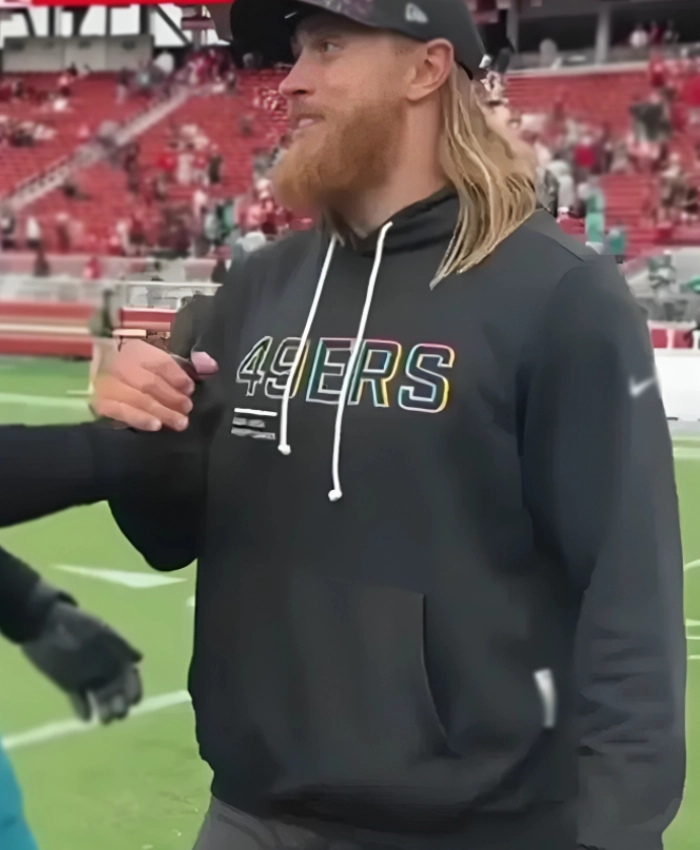 49ers Crucial Catch 2025 George Kittle Hoodie
