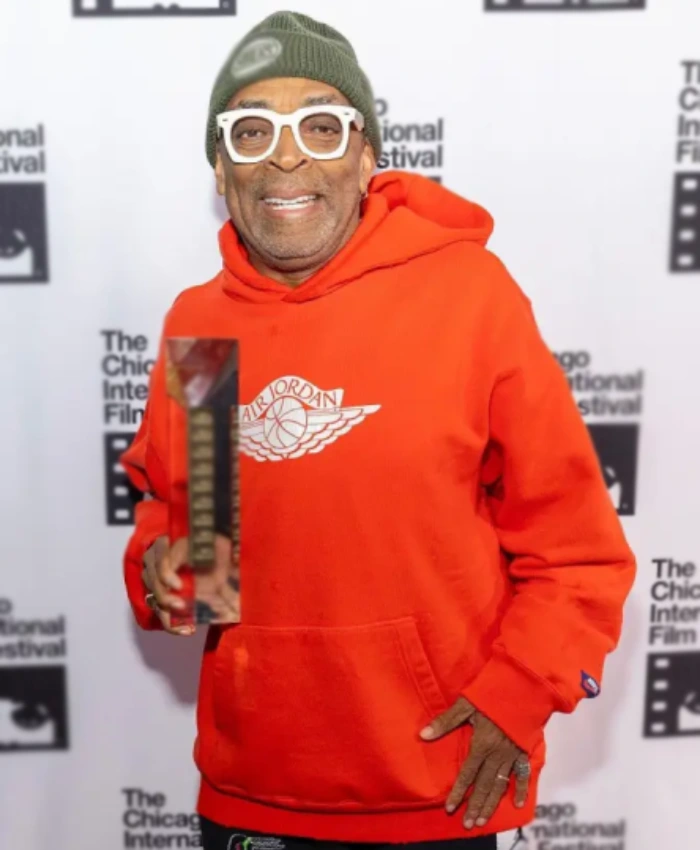 61st Chicago Film Festival 2025 Spike Lee Orange Pullover Hoodie