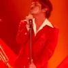 68th Grammy Awards Bruno Mars Red Blazer For Men
