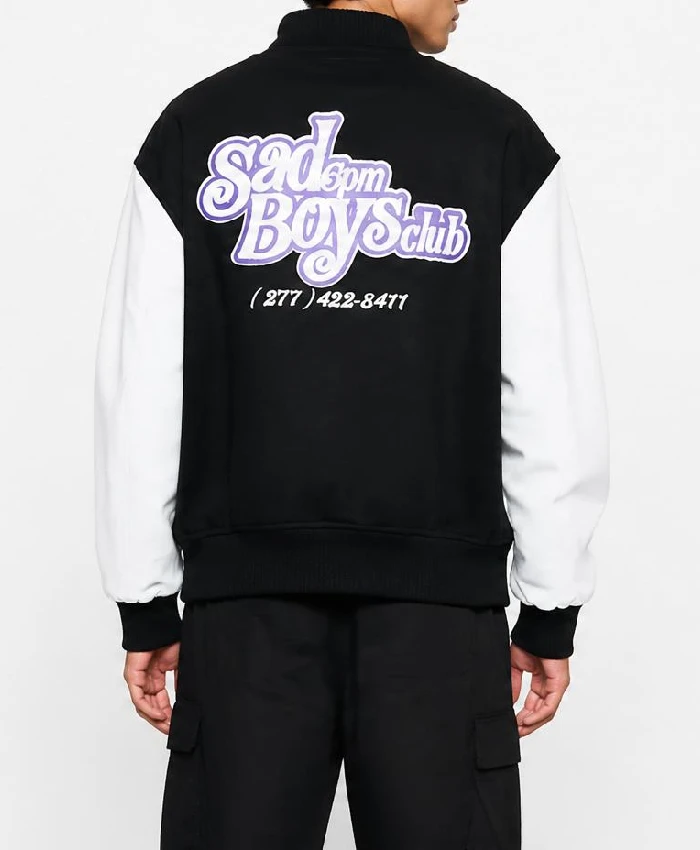 6PM Boys Season College Varsity Jacket Men