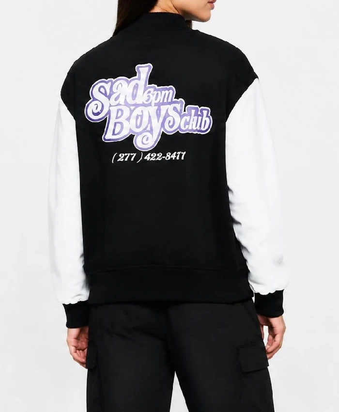 6PM Boys Season College Varsity Jacket Women