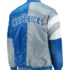 75th Anniversary Leader Dallas Mavericks Satin Color Block Jacket Back