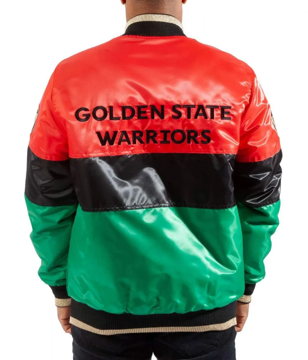 75th Anniversary Golden State Warriors Jacket Scaled 1