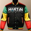 8 Ball Martin Intro 90s Multicolor Varsity Bomber Jacket