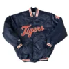 80s Detroit Tigers Navy Bomber Jacket