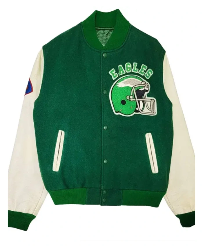 80s Philadelphia Eagles Varsity Jacket
