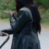 90 Day Fiance S11 Mina Leather Blazer