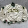 90s Boston Celtics Jacket Vintage Satin