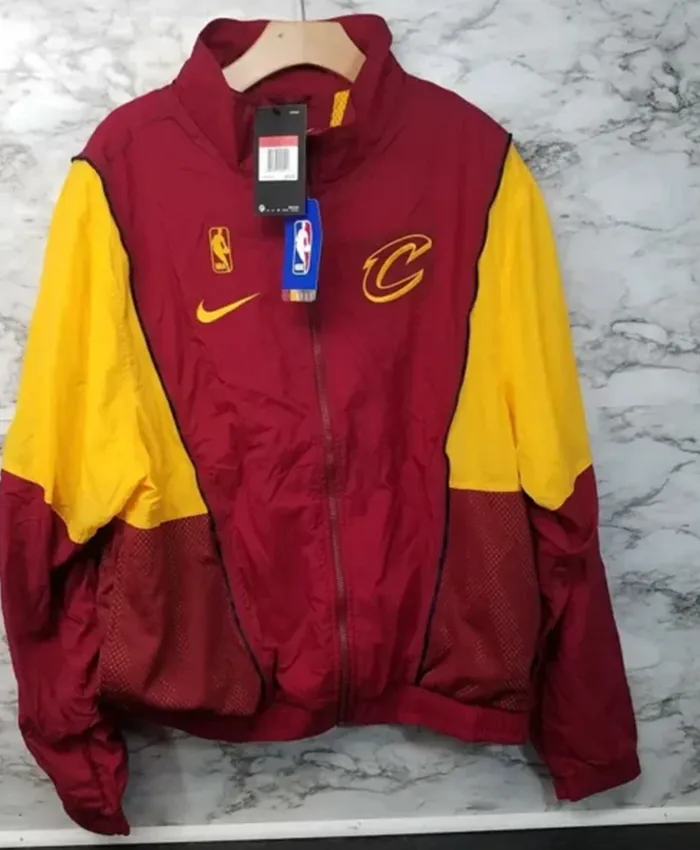 90s Cleveland Cavaliers Warm Up Full Zip Jacket