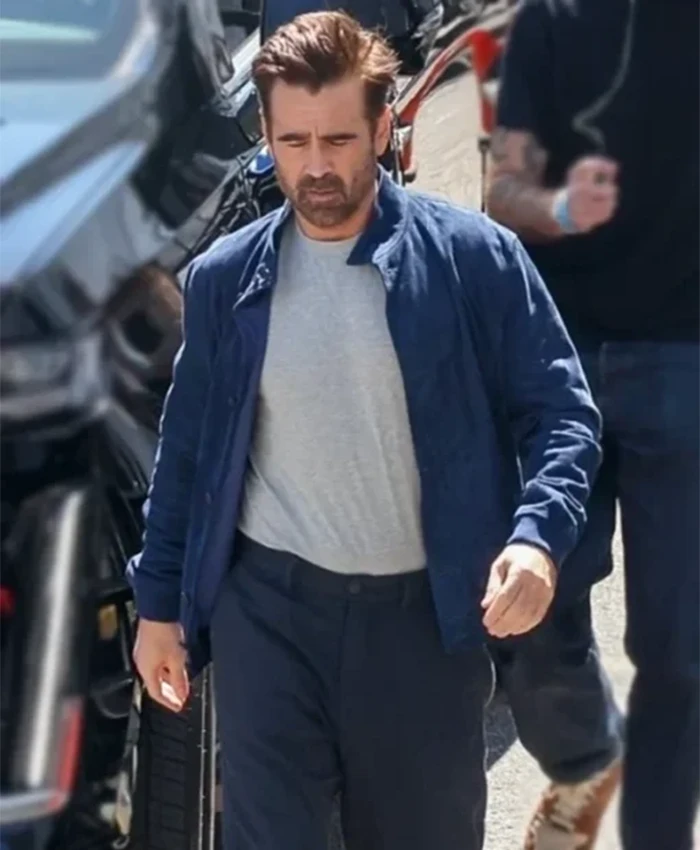 A Big Bold Beautiful Journey 2025 Colin Farrell Blue Jacket