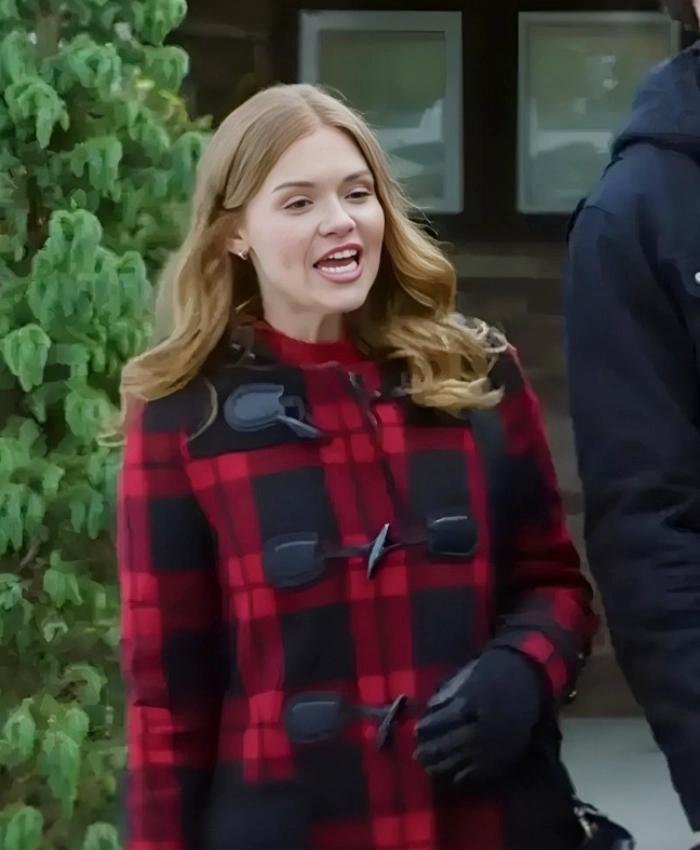 A Bills Love Story Morgan Quinn Plaid Coat