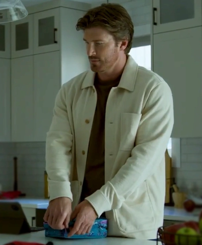 A Christmas Prayer 2025 Christopher Russell White Wool Jacket