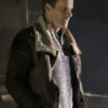 A Christmas To Remember Cameron Mathison Shearling Jacket