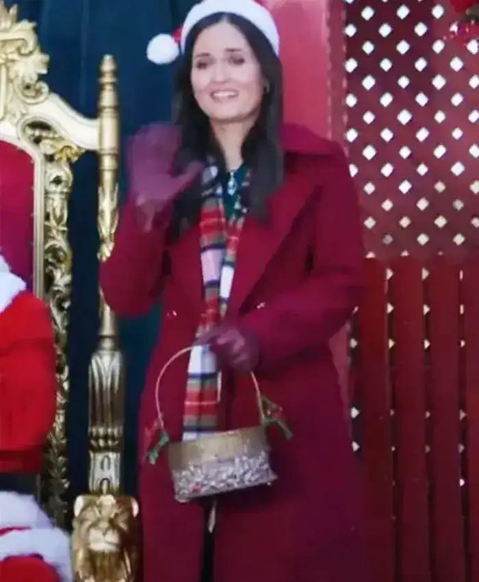 A Cinderella Christmas Ball Danica Mckellar Red Coat